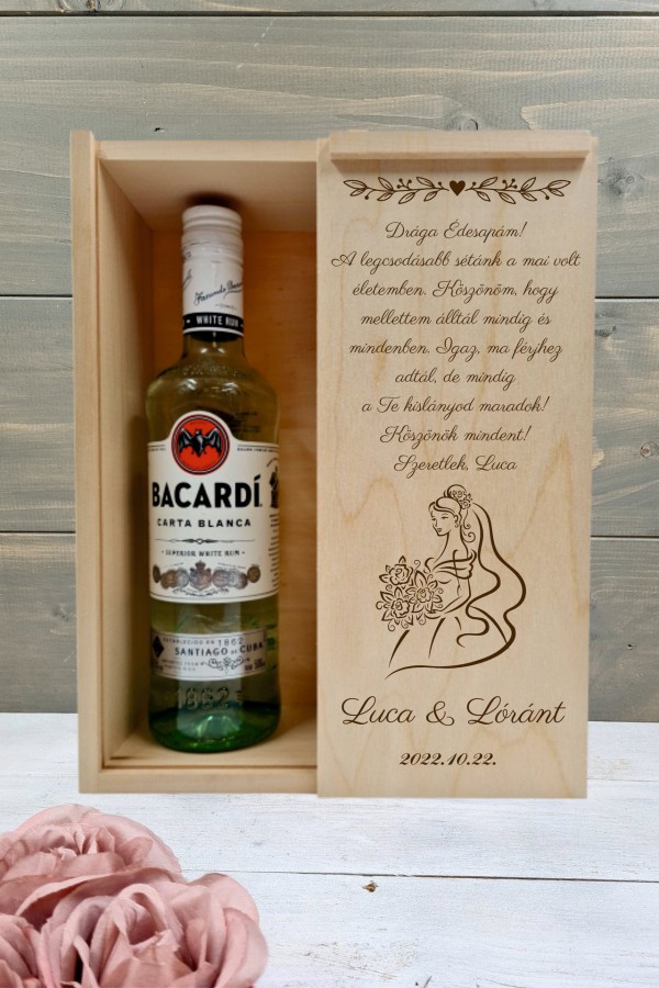 Bacardis doboz Örömapának 3