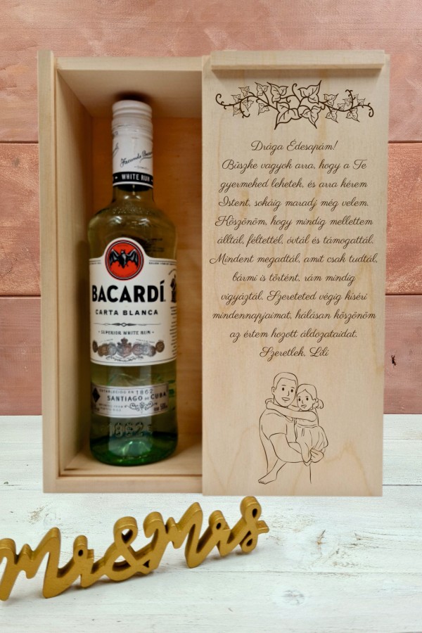 Bacardis doboz Örömapának 5