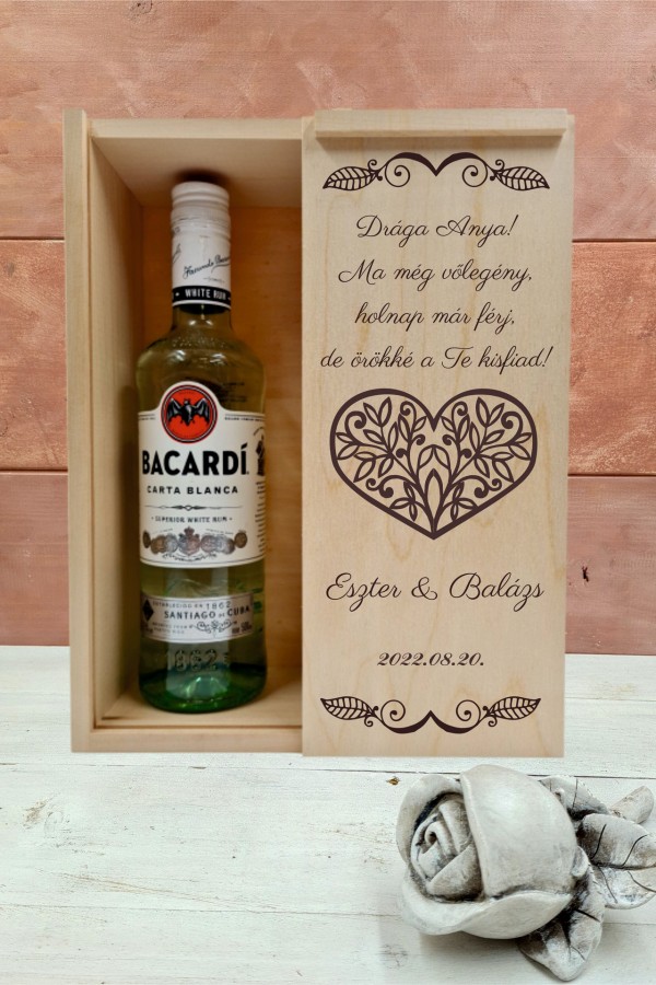 Bacardis doboz Örömanyának 1