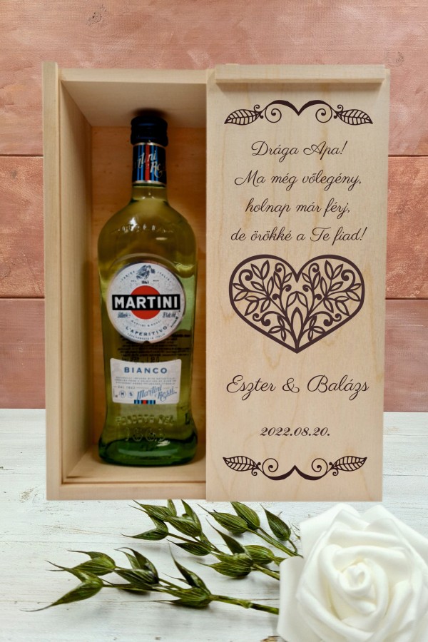 Martinis doboz Örömapának 1