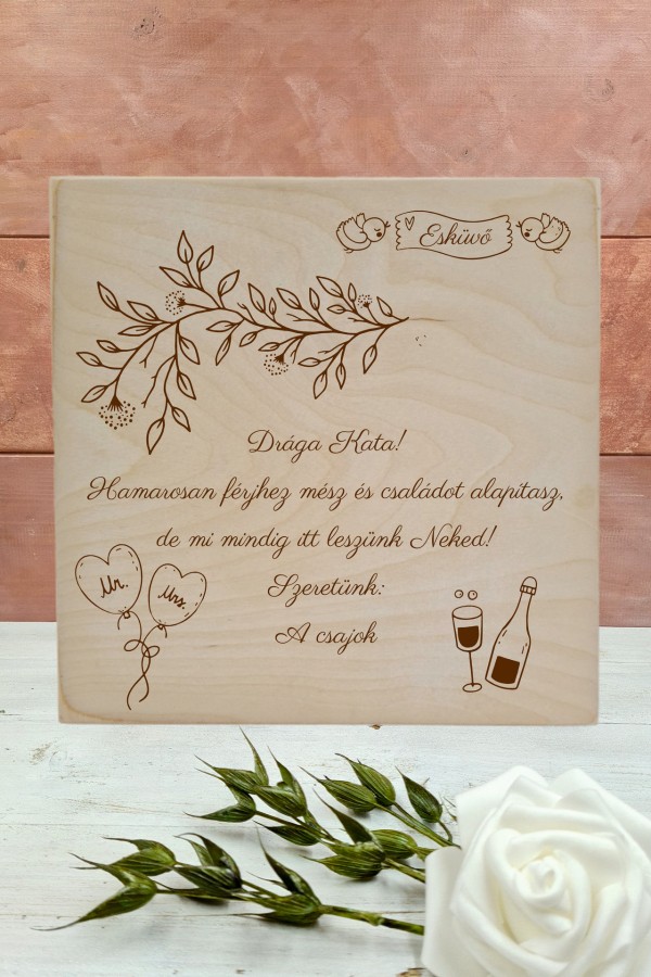 Ajándék doboz lánybúcsúra