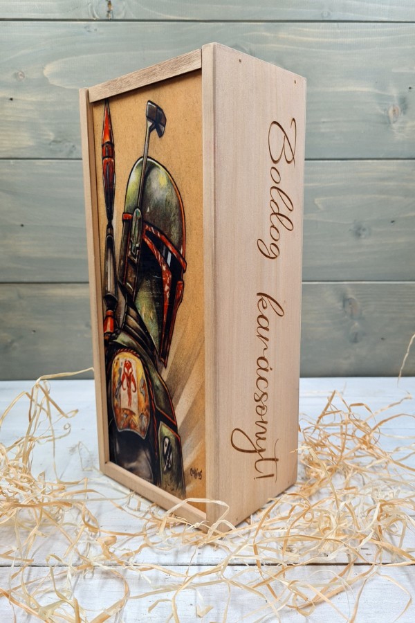 Mandalorian italos ajándék díszdoboz szülinapra