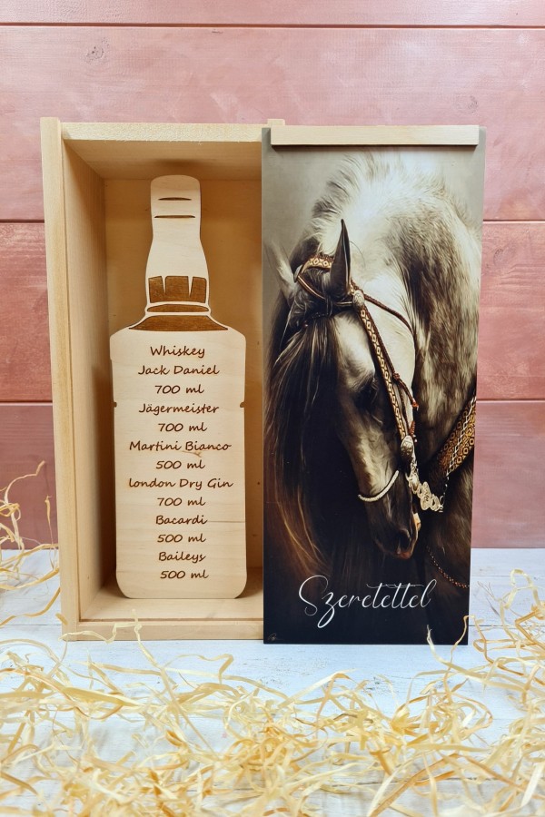 Sissydesign Lovas Italos Ajándékdoboz Szülinapra