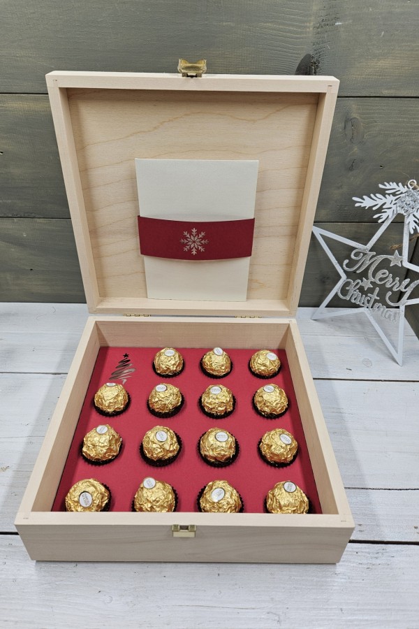 Grincs pár kávés, teás, édességes, italos ajándék díszdoboz karácsonyra