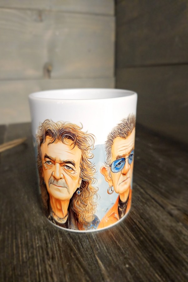 Deep Purple mintás bögre