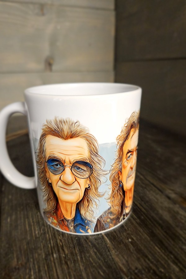 Deep Purple mintás bögre