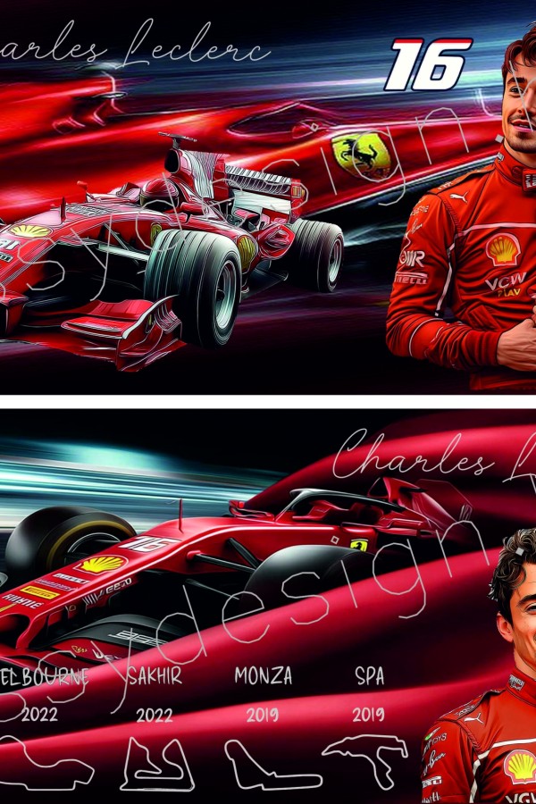 F1 Charles Leclerc ajándékcsomag rajongóknak