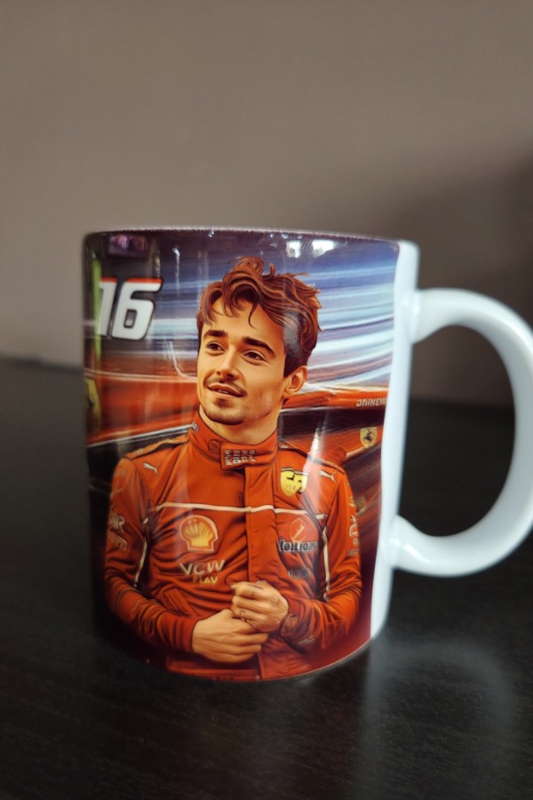 F1 Charles Leclerc bögre