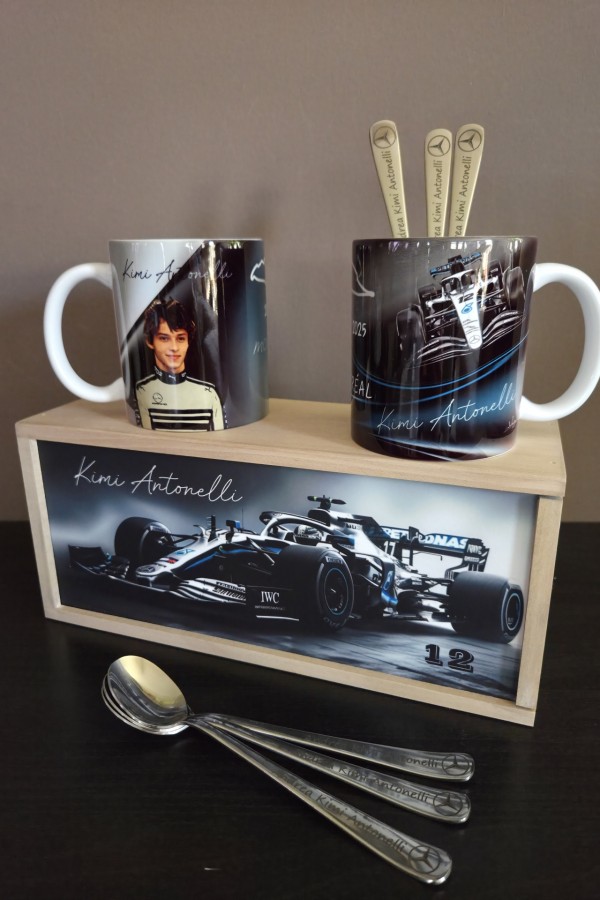 F1 Kimi Antonelli ajándékcsomag rajongóknak