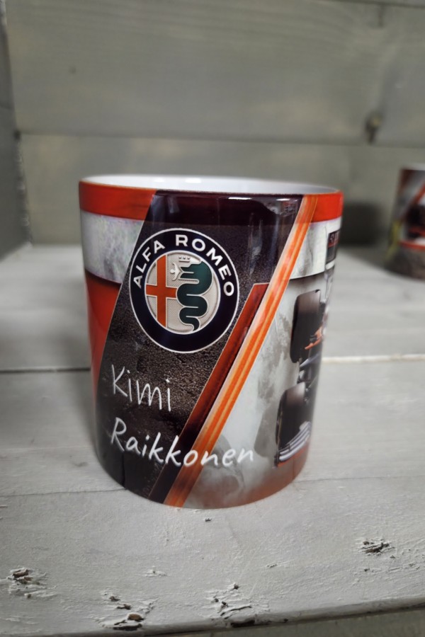 F1 Kimi Raikkonen bögre