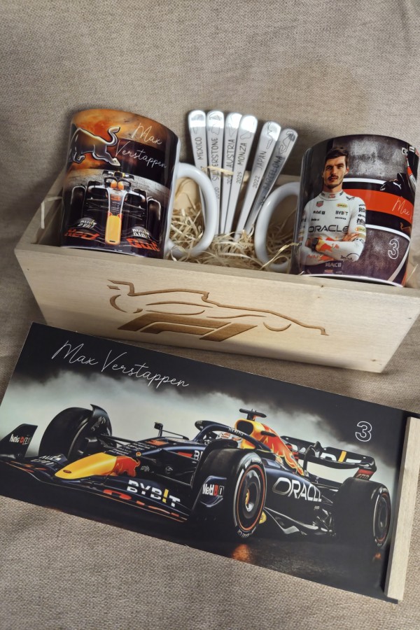 F1 Max Verstappen ajándékcsomag 