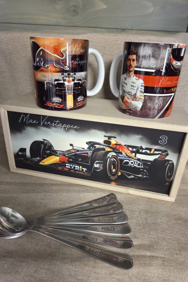 F1 Max Verstappen ajándékcsomag 