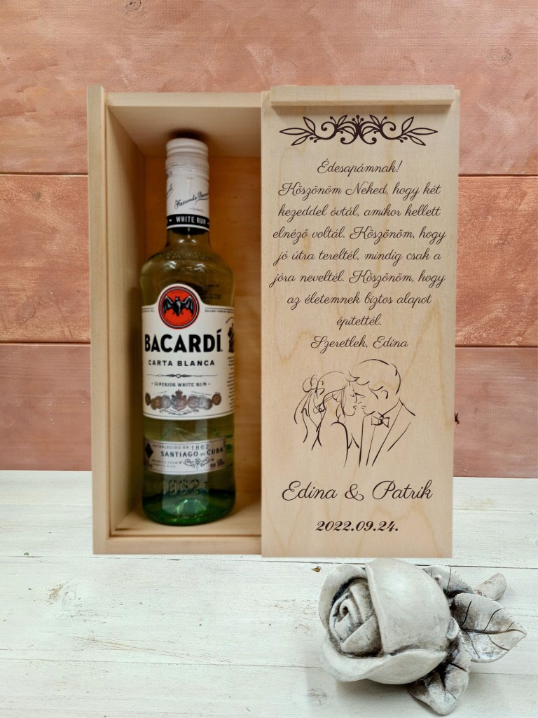 Bacardis doboz Örömapának 4