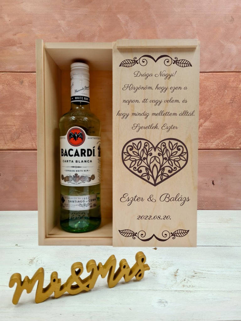 Bacardis doboz Nagymamának 1