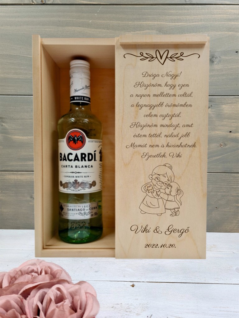 Bacardis doboz Nagymamának 5