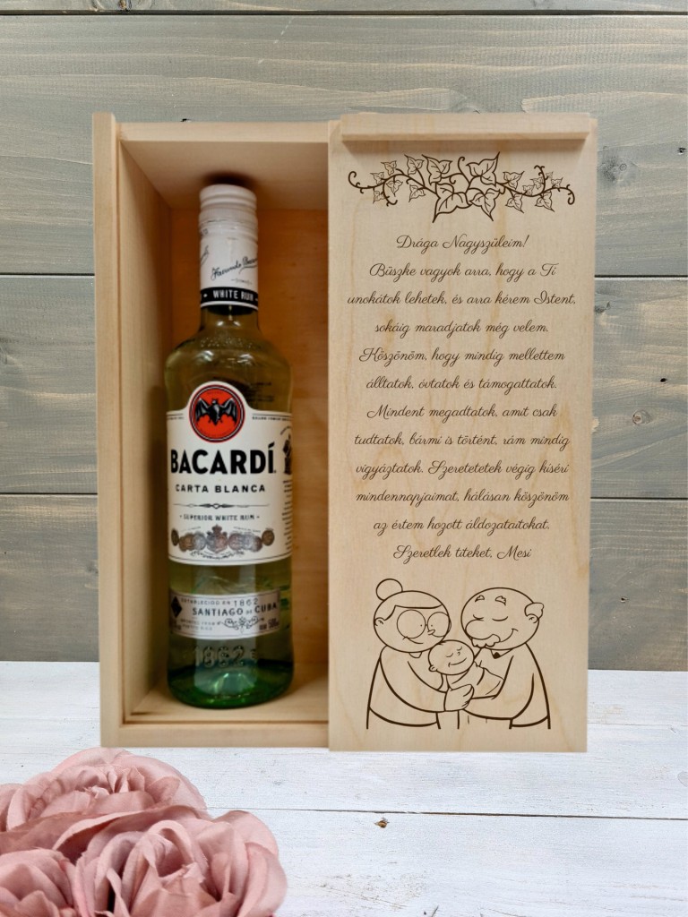 Bacardis doboz Nagypapának 5