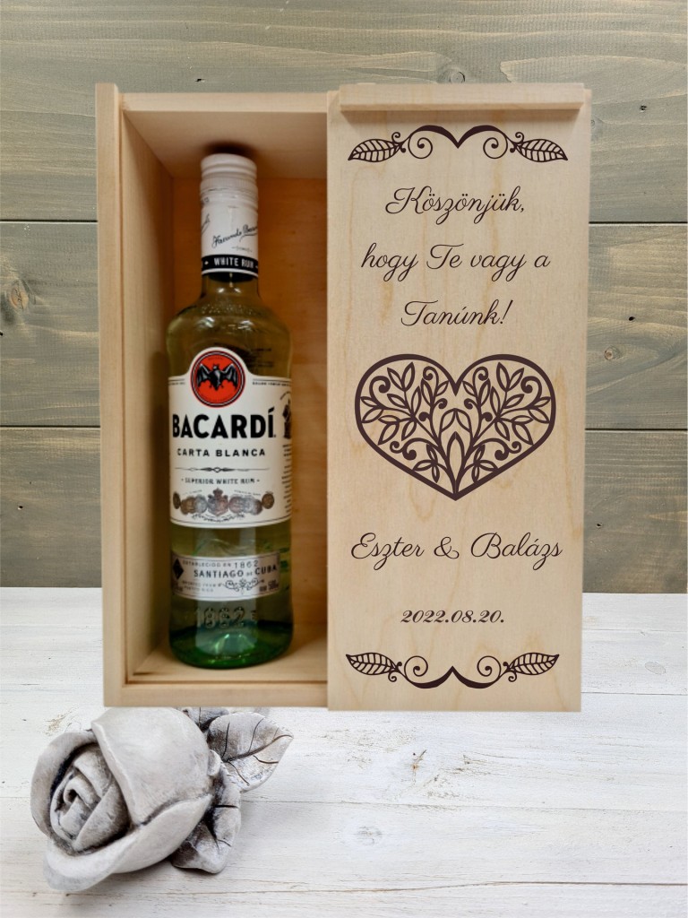 Bacardis doboz Tanúnak 1