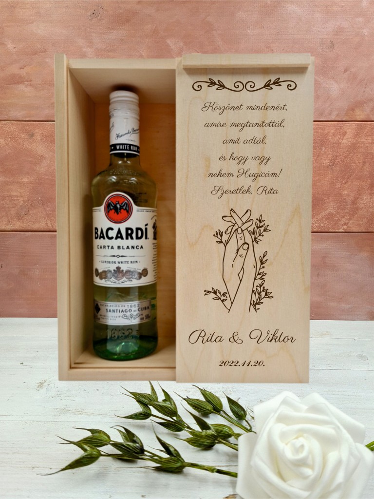 Bacardis doboz Testvérnek 2