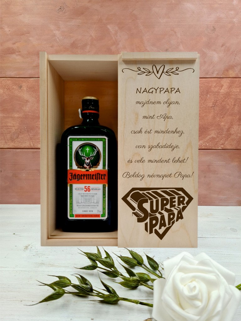 Jägeres doboz névnapra 7