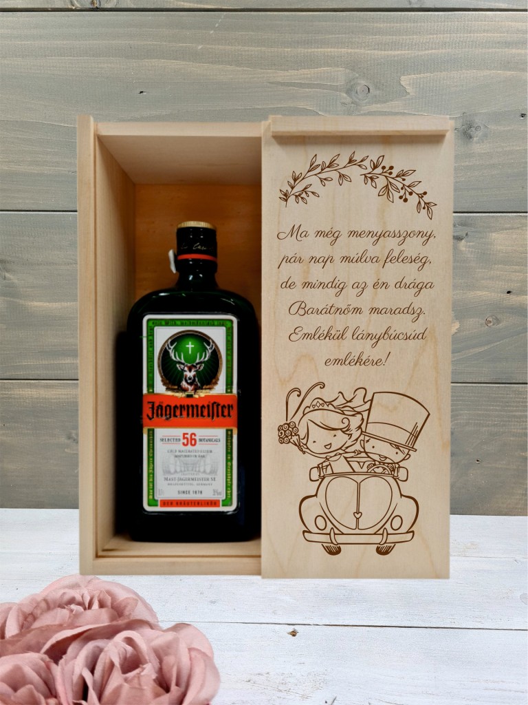Jägeres doboz lánybúcsúra 3
