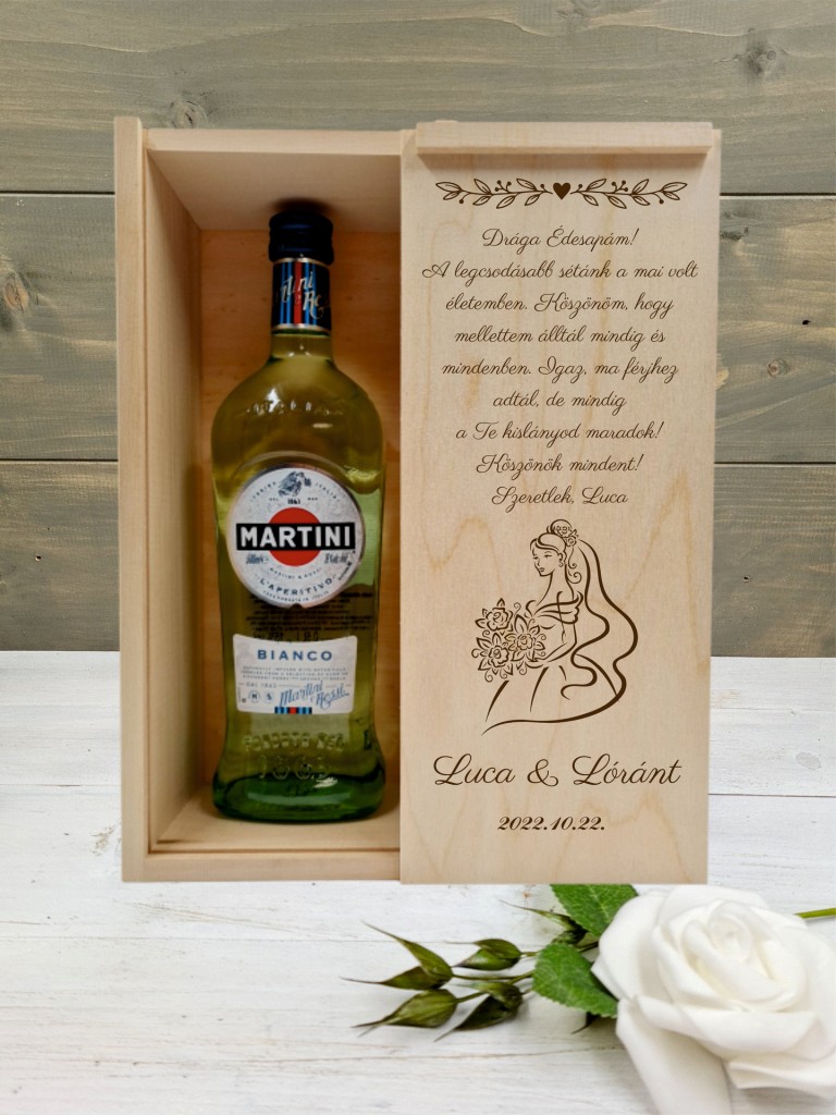 Martinis doboz Örömapának 3