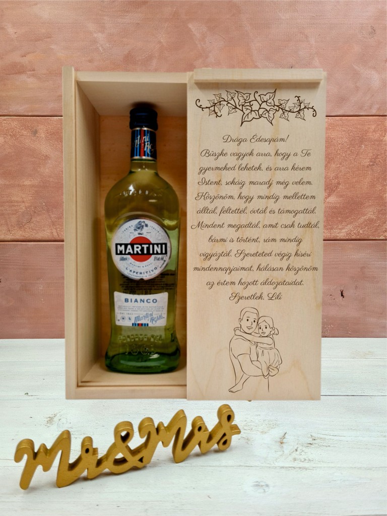 Martinis doboz Örömapának 5