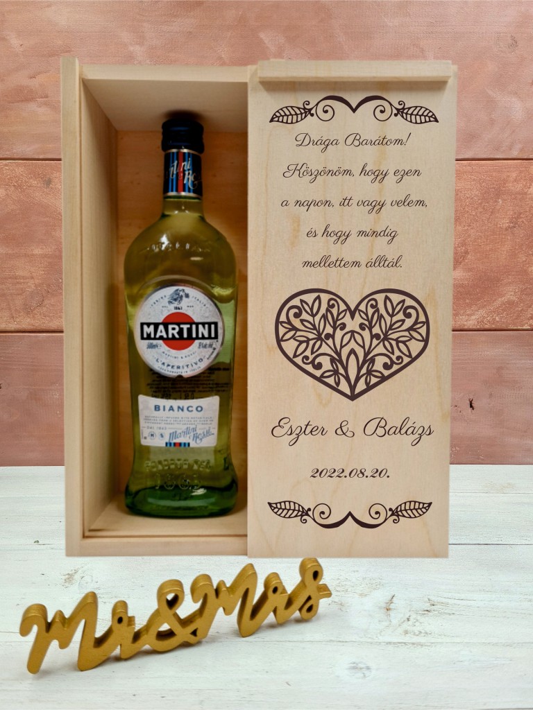 Martinis doboz Barátnak 1