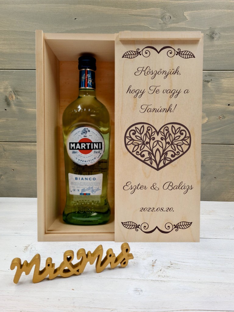 Martinis doboz Tanúnak 1