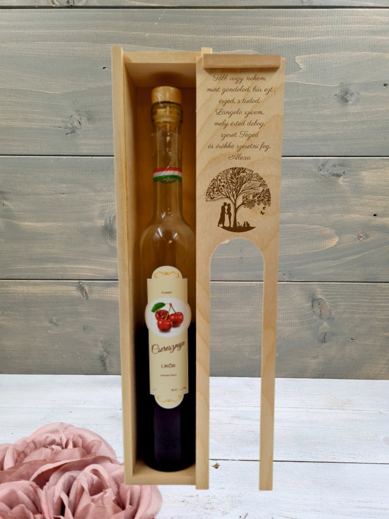 Pálinkás doboz valentin napra 1