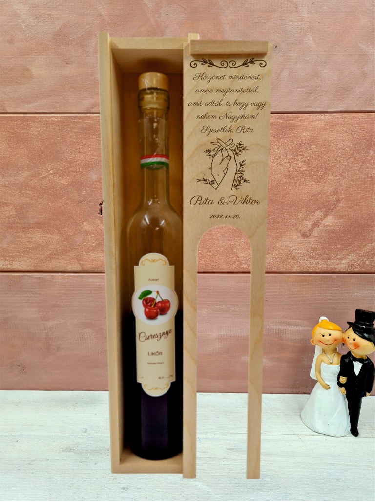 Pálinkás doboz Nagymamának 2