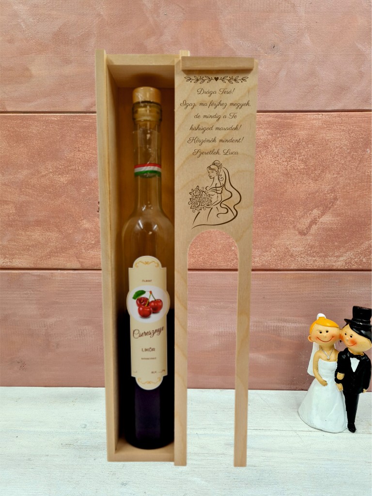 Pálinkás doboz Testvérnek 3