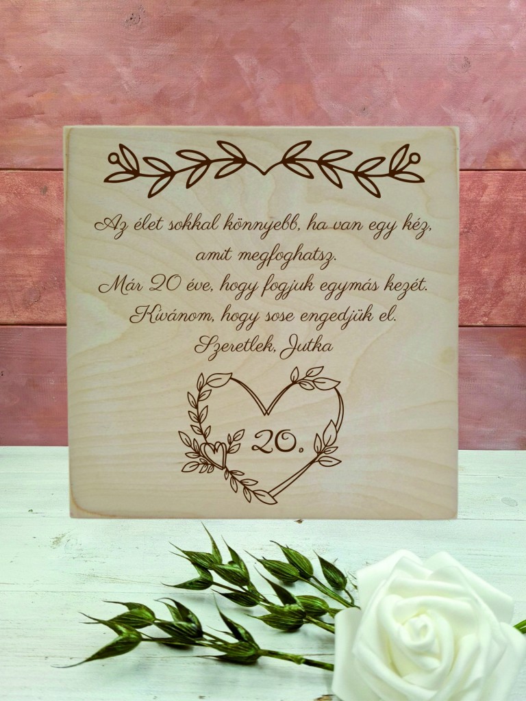 Ajándékdoboz házassági évfordulóra