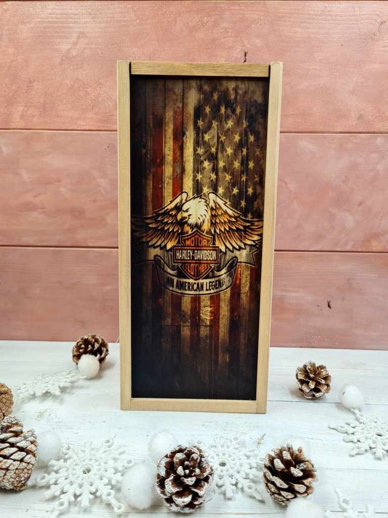 Harley Davidson italos ajándék díszdoboz szülinapra