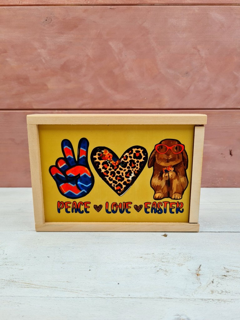 Peace ajándék díszdoboz 