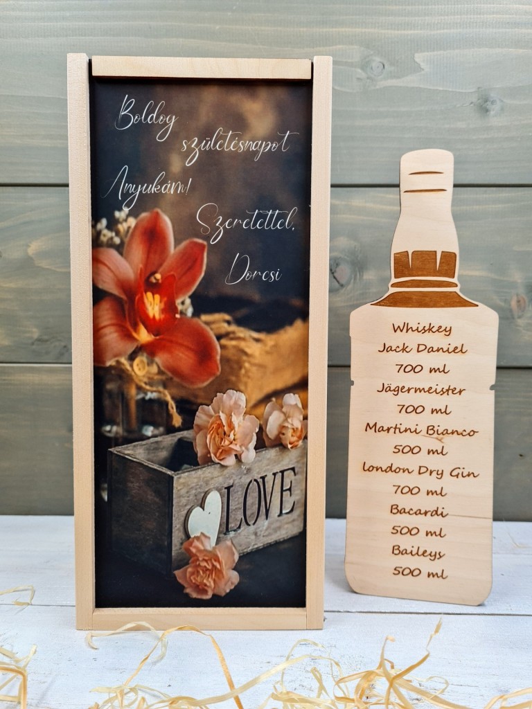 Love italos ajándék díszdoboz szülinapra