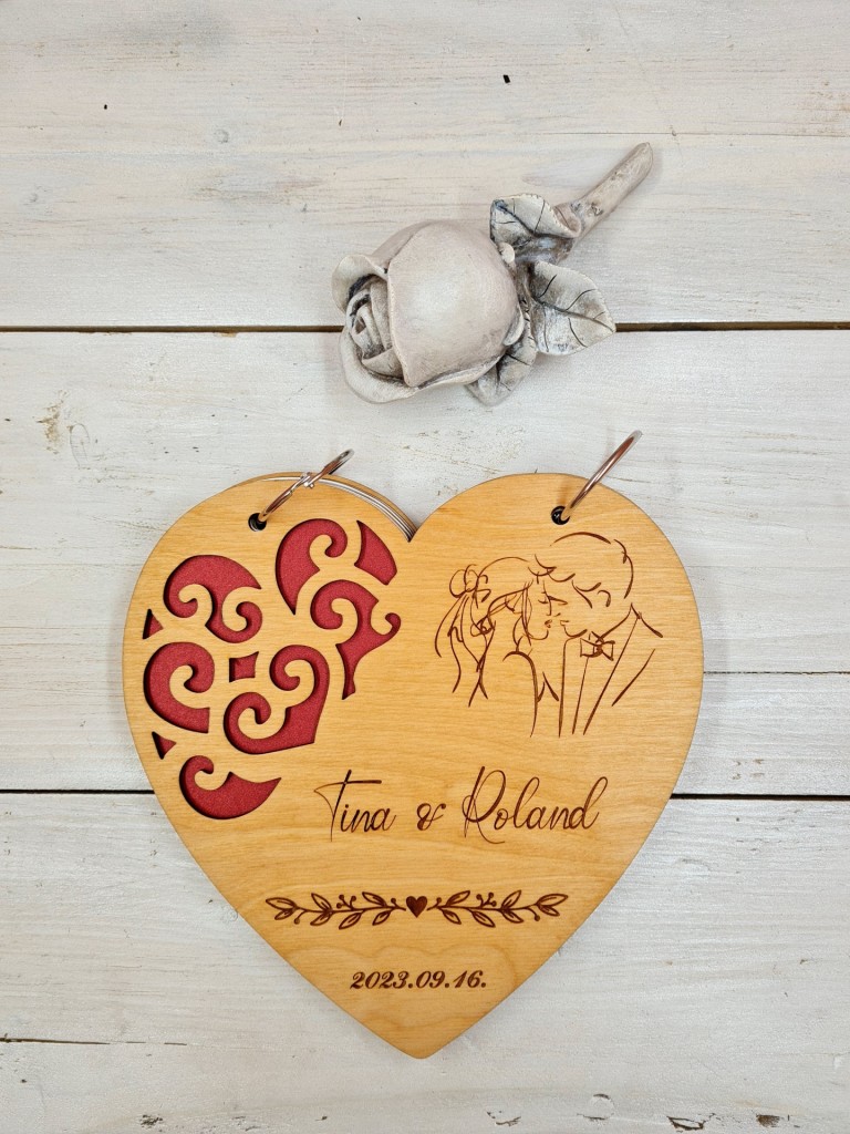 Örökké együtt esküvői vendégkönyv