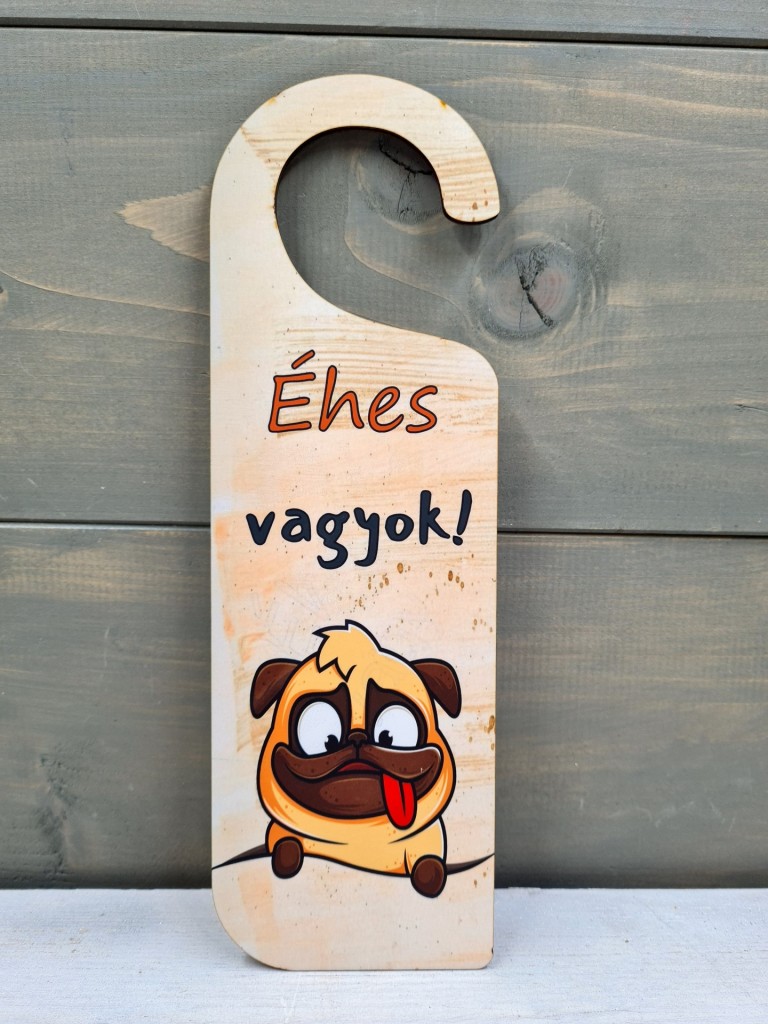 Takarítást kérek vicces ajtókilincs tábla
