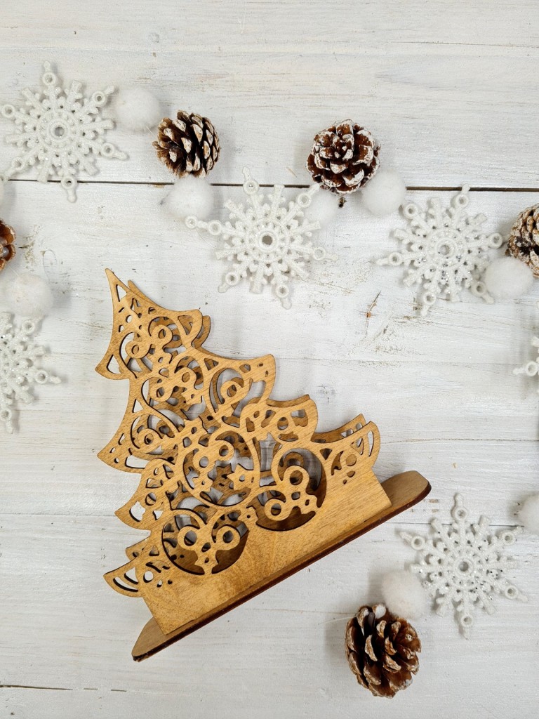 Karácsonyfa szalvétatartó 