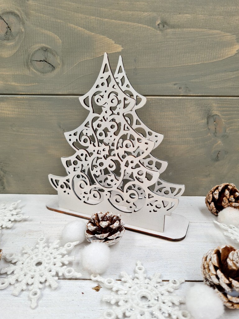 Karácsonyfa szalvétatartó 