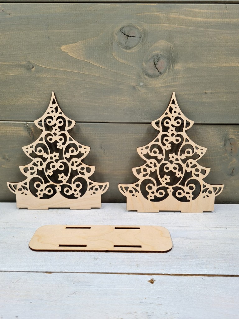 Karácsonyfa szalvétatartó 