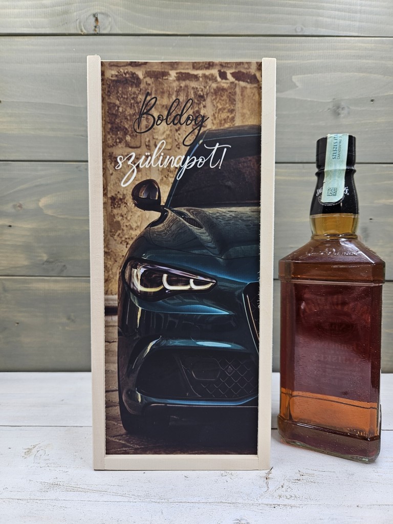 Alfa Romeo italos ajándék díszdoboz