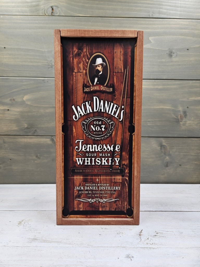 Jack Daniels Whiskeys italos ajándék díszdoboz