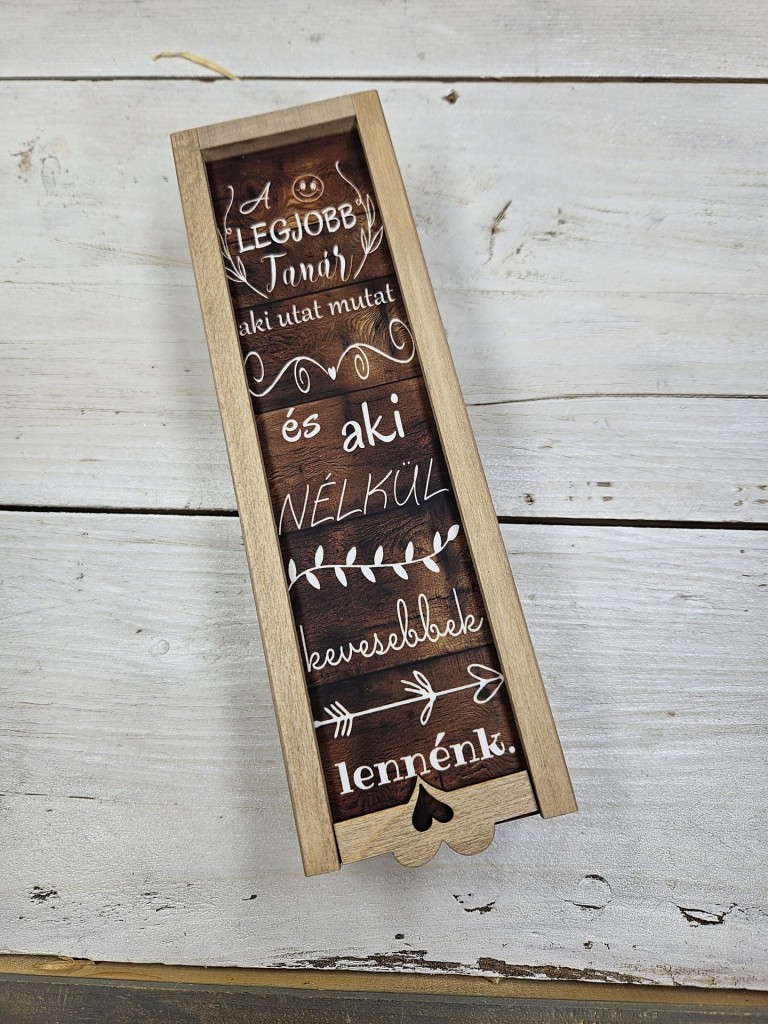 Gravírozott búcsú kanál készlet tanároknak ballagásra