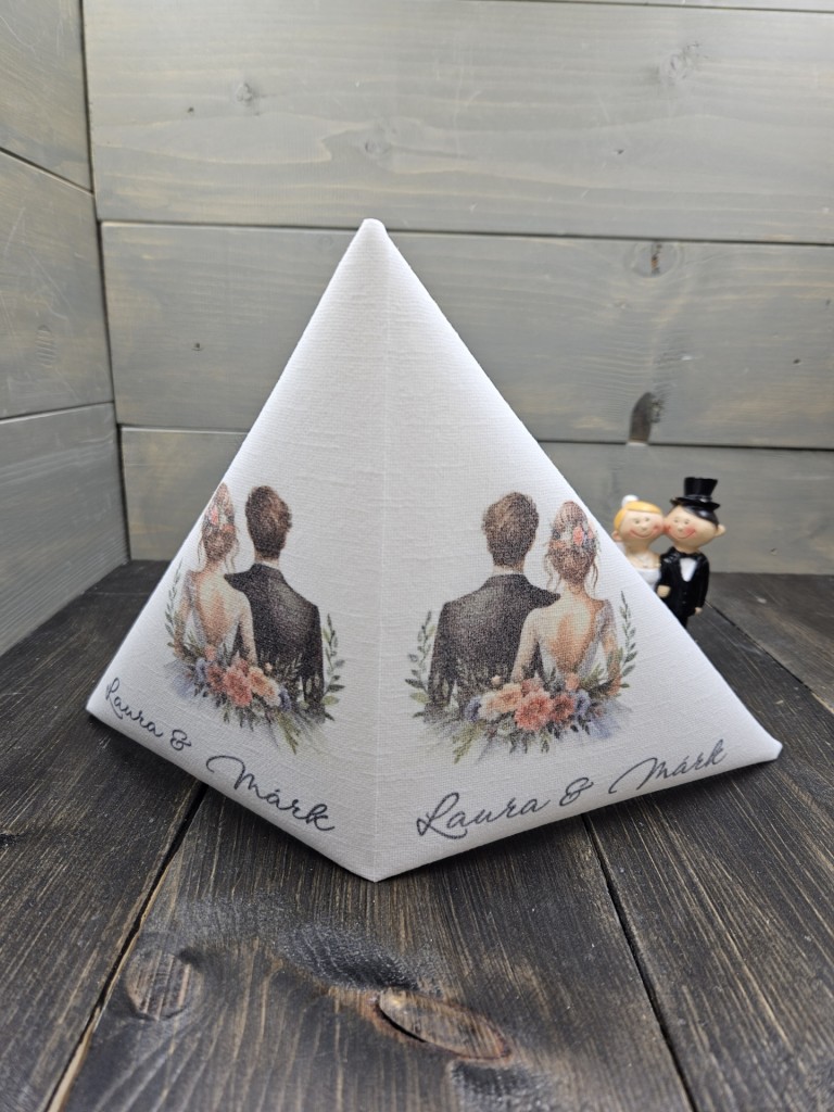 Nászpár esküvői szalvéta