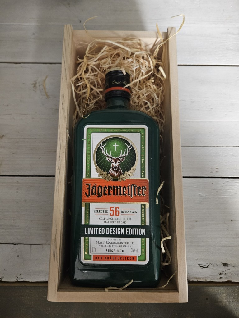 Jack Daniels Whiskeys italos ajándék díszdoboz