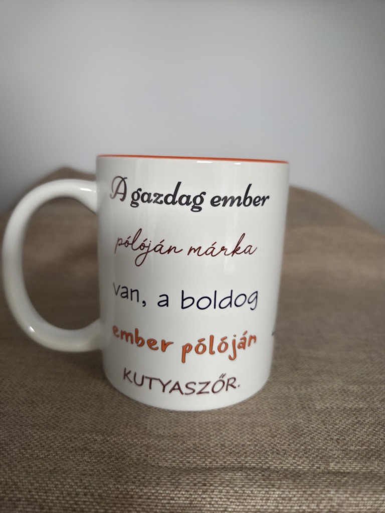 Labrador mintás bögre