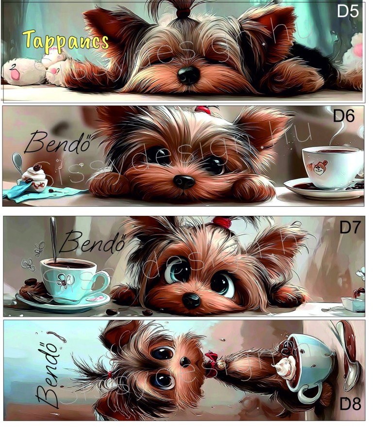 Yorkshire kanál készlet díszdobozban