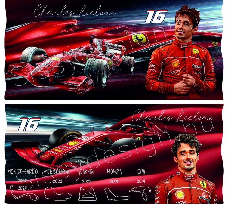 F1 Charles Leclerc ajándékcsomag rajongóknak