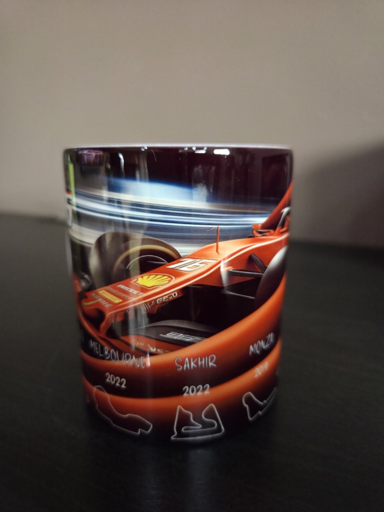 F1 Charles Leclerc bögre