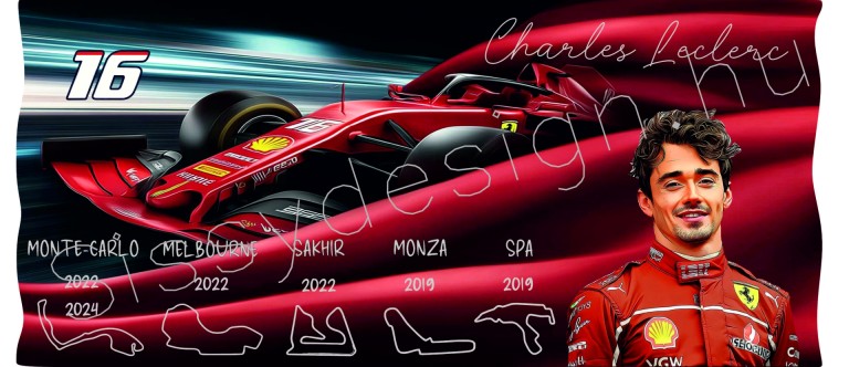 F1 Charles Leclerc bögre 